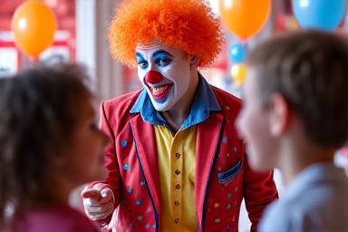 Professional Clown Entertainer sa Children's Party